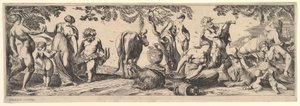 Bachnal, 1615-42. od Pierre Brebiette