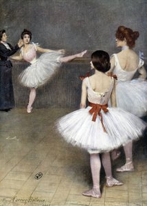 Klasický tanec: baleríny v roce 1897 od Pierra Carrier Belleuse