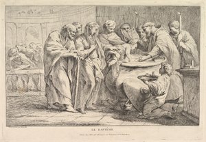 Křest, ca. 1734.