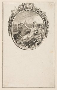Inaugurace jezdecké sochy Ludvíka XV., 1766. od Pierre Chenu