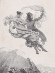 Zefýr a Psyché Zepir a Psyché, 1820-23. od Pierre Claude François Delorme