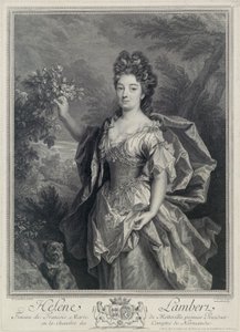 Helene de Motteville od Pierre Drevet