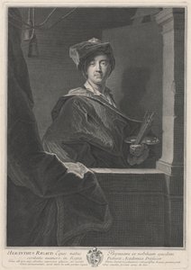Hyacinthe Rigaud od Pierre Drevet, after Hyacinthe Rigaud