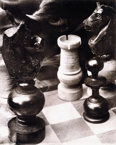 After a Game of Chess, c.1930 (olejprint) od Pierre Dubreuil