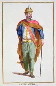Raja-Singa King of Ceylon z 