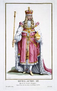 William III (1650-1702) z Orange, 1780 od Pierre Duflos