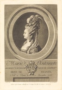 Marie Antoinetta od Pierre Dupin II after Carle Van Loo