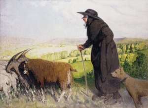 Pastýřka; La Bergere