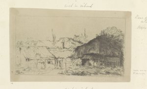 Boerderij Kolekce osmdesáti pěti původních tisků (název série) od Pierre François Basan (workshop of)