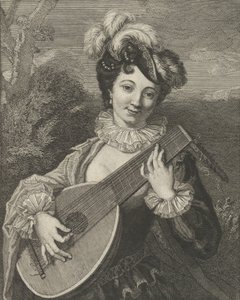 Španělská zábava, 18. století. od Pierre François Basan