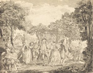 Balet v opeře, 1761.