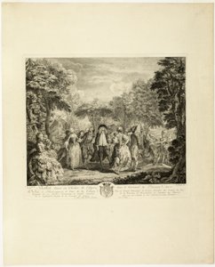 Karneval na Parnasu od Pierre François Basan