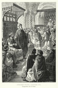 Crown Hugh, slavný vévoda (rytina)