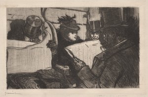 Večerní vlak od Pierre Georges Jeanniot