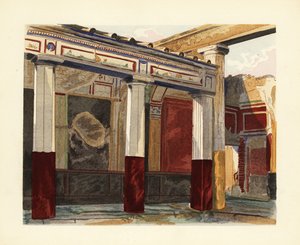 Rhodský peristyl Domu stříbrné svatby, Dům stříbrné svatby, Pompeje