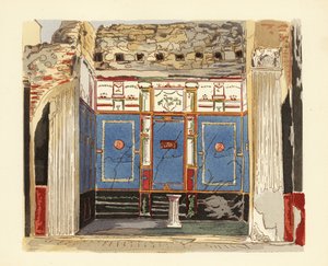 Tablinum z Domu Malé fontány, Casa della Fontana Piccola, Pompeje