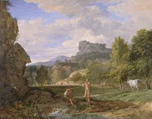 Merkur a Argus, 1793 od Pierre Henri de Valenciennes