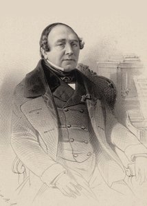 Portrét operního pěvce Louise Antoine Eléonore Ponchard 1787-1866, 1850. od Pierre Hippolyte Aumont