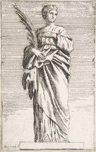 Stojící ženská postava, ca. 1739-40., ca. 1739-40. od Pierre Ignace Parrocel