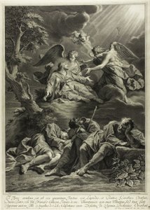 Kristus v Getsemanech od Pierre Imbert Drevet