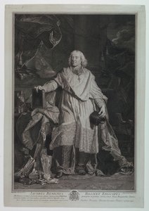 Portrét kardinála Jacquese Benigne Bossueta (1627-1704)