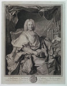 Portrét Guillaume Cardinal Dubois (1650-1723)