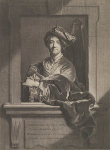 Portrét Hyacinthe Rigaud, 1721. od Pierre Imbert Drevet