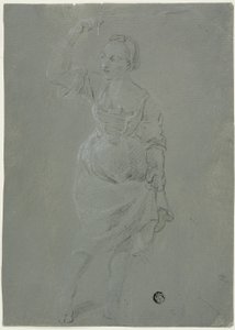 Tančící žena od Pierre Jacques Volaire
