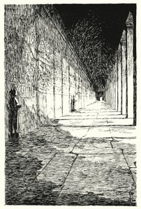 Galerie prvního patra, Angkor Vat (rytina)