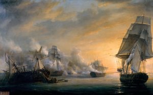 Námořní boj před Cádizem 13. července 1801