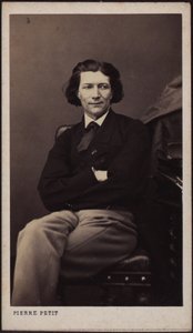 Portrét dramatika Victoriena Sardoua 1831-1908, cca 1860. od Pierre Lanith Petit
