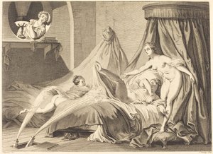 Vodárna od Pierre Laurent Auvray after Jean Honoré Fragonard