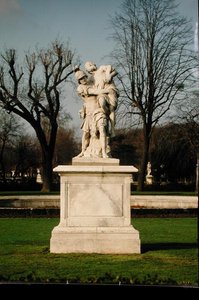 Aeneas a Anchises (mramor)