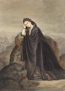 Beatrix, 1856-57, tištěno 1861-67 od Pierre Louis Pierson