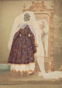 [Hraběnka ve zlatých Piqueových šatech jako Judith], 60. léta 19. století. od Pierre Louis Pierson