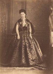 Moiré šaty, 1860.