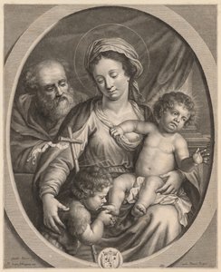 Svatá rodina a S. John