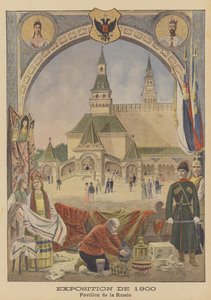Ruský pavilon na výstavě Universelle z roku 1900 v Paříži