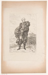 Portrét generála Maximiliena Sébastiena Foye Sbírka historických portrétů barona Gérarda (název série) Sbírka Historiques Portraits de Mr. le Baron Gerard (název série) od Pierre Michel Adam