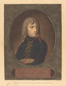 Napoleon jako generál italské armády, 1798.