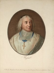 Portrét Jacques-Bénigne Bossuet 1627-1704, c. 1795. od Pierre Michel Alix