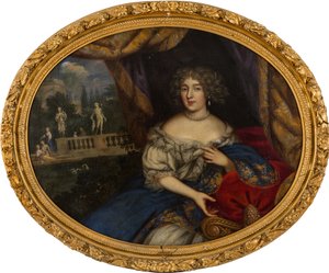 Françoise-Athénaïs de Rochechouart, markýza de Montespan 1640-1707 od Pierre Mignard