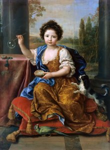 Louise Marie de Bourbon 1674-1681, vévodkyně z Orleansu od Pierre Mignard