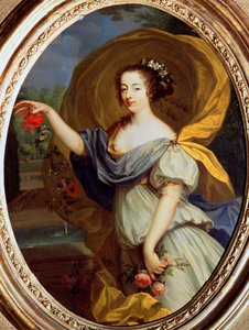 Portrét vévodkyně de la Valliere jako Flora, 17. století. od Pierre Mignard
