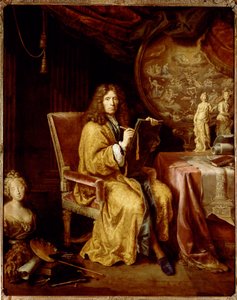 Autoportrét (olej na plátně od Pierre Mignard