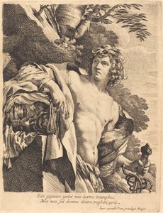 David s hlavou Goliáše od Pierre Mignard I after Simon Vouet