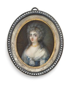 Stéphanie Félicité Ducrest de Saint-Aubin, hraběnka z Genlis od Pierre Noel Violet