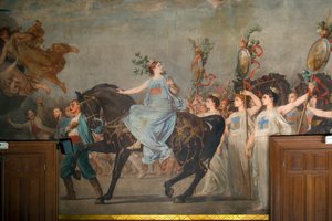 Freska "" Triumph of the Republique ""