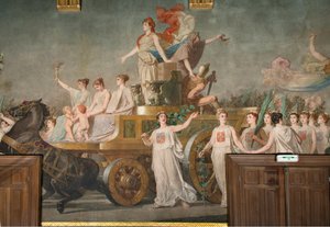 Freska "" Triumph of the Republique ""