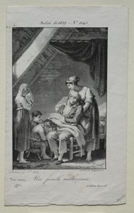Nešťastná rodina od Pierre Paul Prud